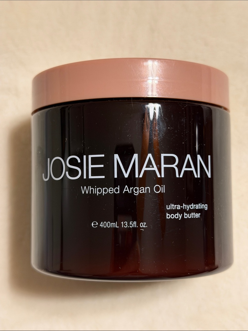 JOSIE MARAN  Blissful Beach. Jumbo. Whipped Argan Oil Body Butter. 13.5oz/400ml
